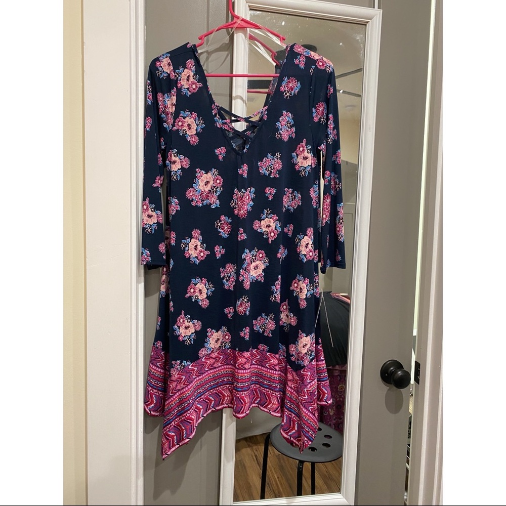 Three Hearts Floral Dress!